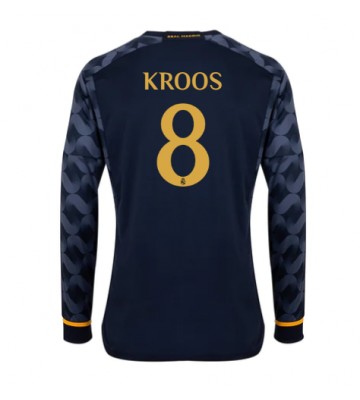 Real Madrid Toni Kroos #8 Replica Away Stadium Shirt 2023-24 Long Sleeve